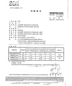 通過SGS 防焰一級檢測